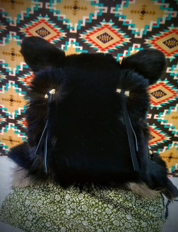 Black bear Head Hat - Image 4