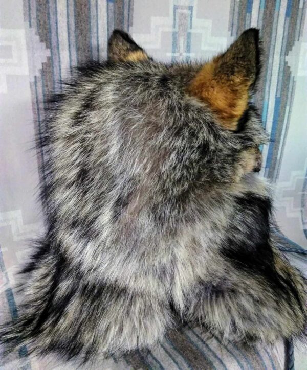 Grey Wolf Head Hat - Image 4
