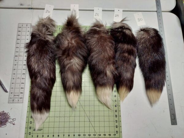 Silver Fox Tail - Image 6