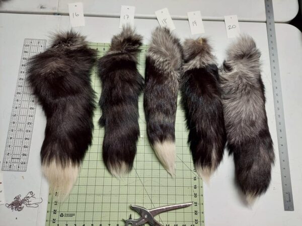 Silver Fox Tail - Image 4