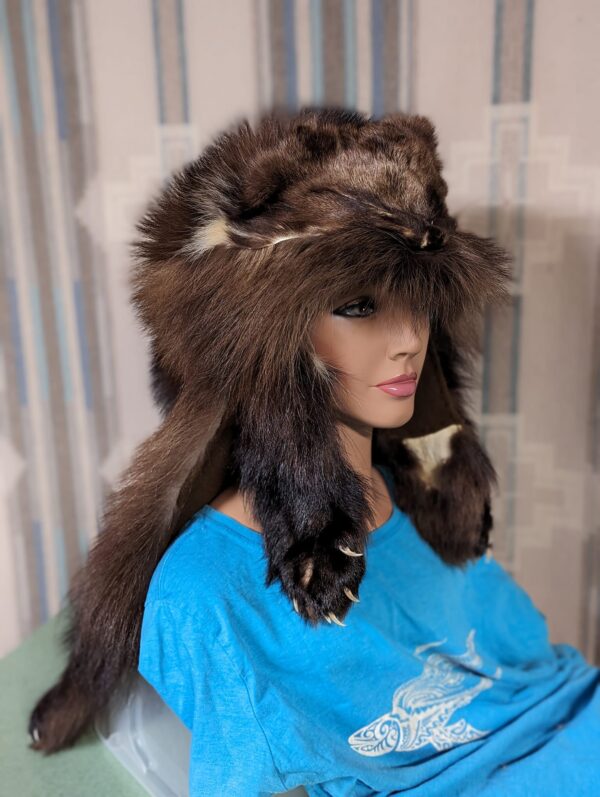 Wolverine flat face mountain man hat - Image 2