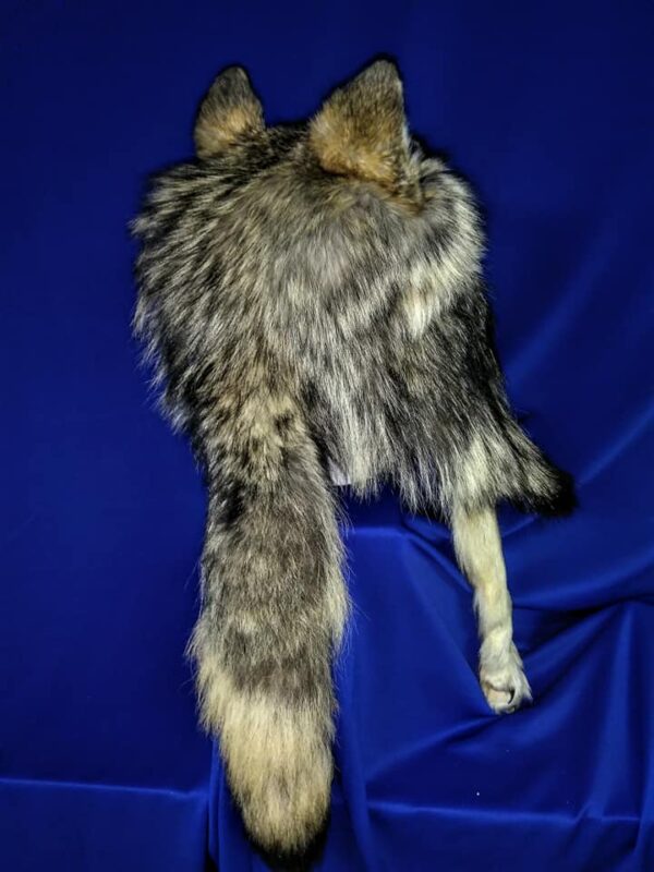Kenai Peninsula wolf Head Hat - Image 3